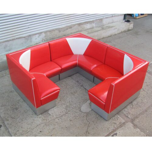 diner corner booth