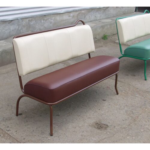 diner bench 50s